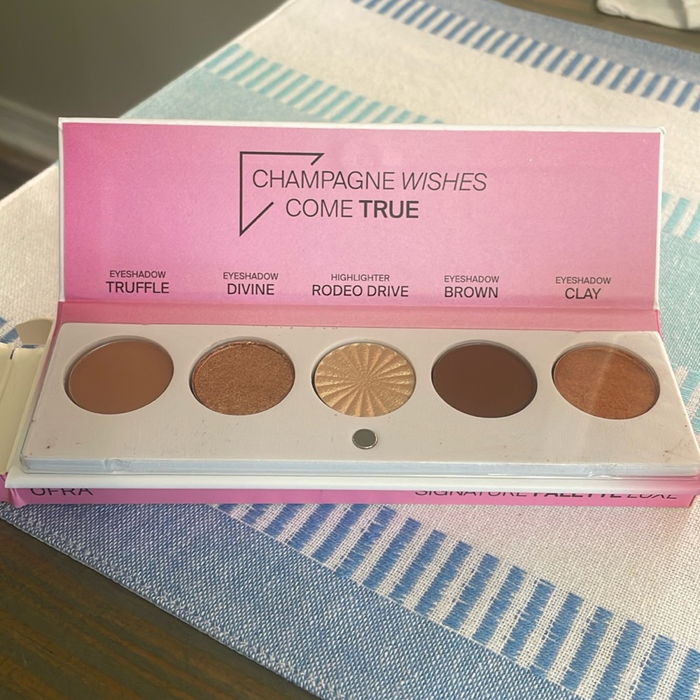 OFRA Signature Eyeshadow Palette in LUXE Full Size New In Box Metals & Mochas